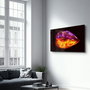 Wallity Pintura Decorativa de Vidrio Templado Multicolor 46 x 72 cm
